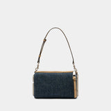 The Snapshot Shoulder Bag - Marc Jacobs - Cotton - Blue