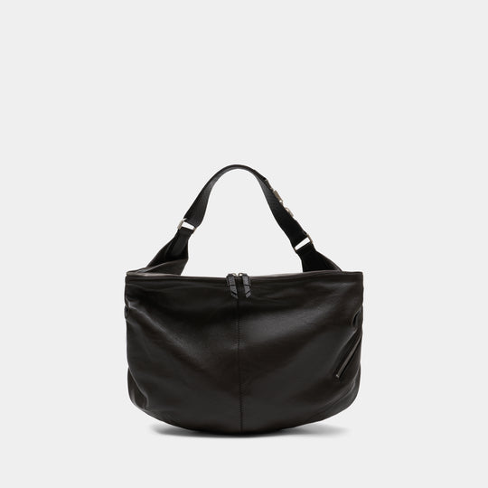 Large Quiver Clip Shoulder Bag - Lemaire - Leather - Brown