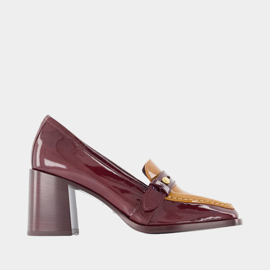 Astor 75 Pumps - Zimmermann - Leather - Burgundy