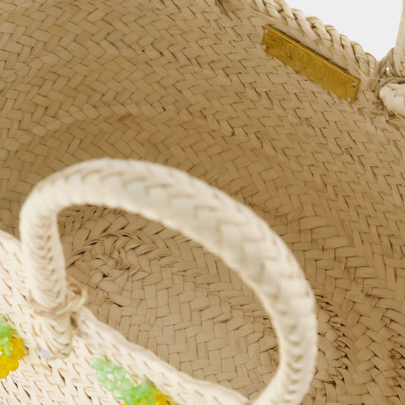 Sicily Lemon Bag - Shourouk - Palm fibre - Yellow