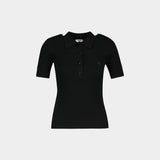 Ss T-Shirt - Courreges - Cotton - Black