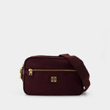 Virginia Shoulder Bag - Tory Burch - Viscose - Red