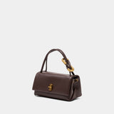 The Mini Dual Top Handle Purse - Marc Jacobs - Leather - Brown