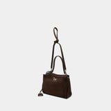 Rodeo Top Handle Bag S - Balenciaga - Leather - Brown