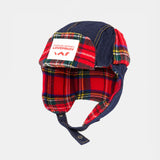 Trapper Beanie - Charles Jeffrey Loverboy - Cotton - Blue