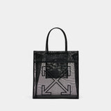Market Tote Bag - OFF WHITE - Synthetic - Black