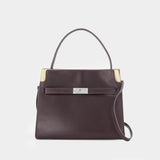 Lee Radziwill Small Double Purse - Tory Burch - Leather - Brown