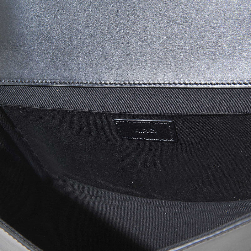 Geneve Hobo Bag - A.P.C. - Black - Leather