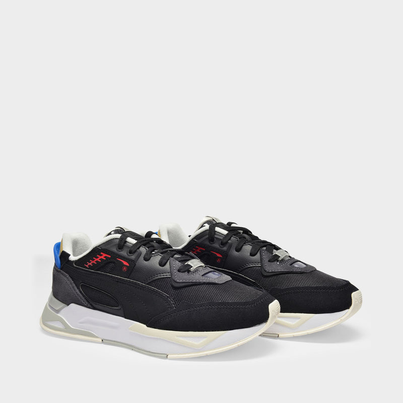 Mirage Sport Sneakers in Black Canvas