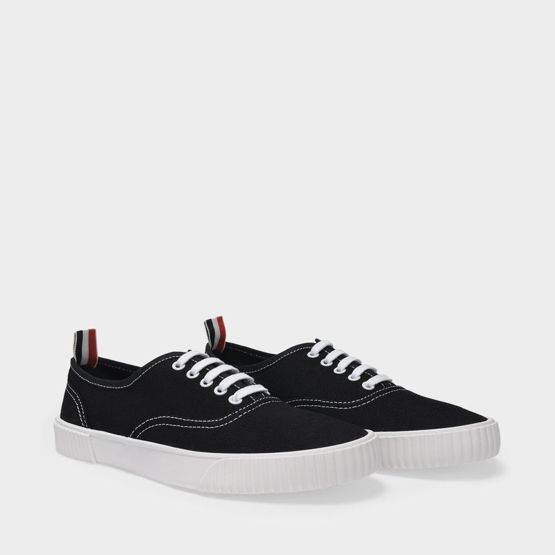 Heritage Trainer in Black Canvas