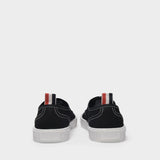 Heritage Trainer in Black Canvas