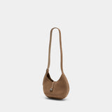 Small Holy Shoulder Bag - Courreges - Leather - Beige