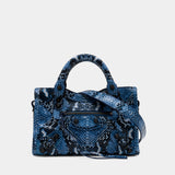 Le City Mini Bag - Balenciaga - Leather - Blue