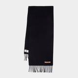 Scarf - Acne Studios - Wool - Black