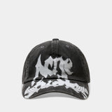 Fn Ux Hats000403 Cap - Acne Studios - Cotton - Black