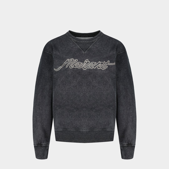 Rise Sweatshirt - Isabel Marant - Cotton - Black