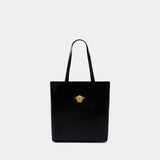 Tote bag - Versace - Leather - Black
