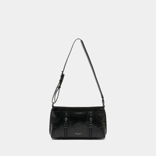 Sunny Moody Vintage Crossbody - Zadig & Voltaire - Leather - Black