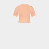 Bow Tail Easy T-Shirt - Simone Rocha - Lyocell - Orange