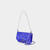 Rock Nano Wallet On Chain - Zadig & Voltaire - Leather - Blue