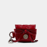 Multipocket Crinkled Patent Purse - Acne Studios - Leather - Red