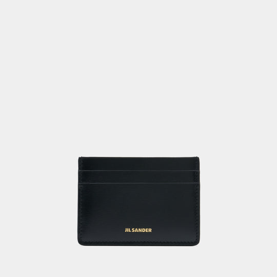 Porte-Carte - Jil Sander - Cuir - Noir