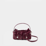 Multipocket Micro Purse - Acne Studios - Leather - Burgundy
