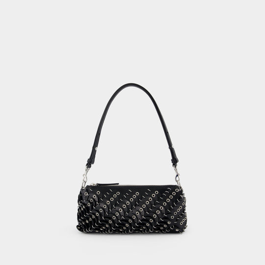 Shoulder Bag - Rabanne - Leather - Black