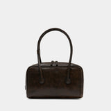 Soft Boston Shoulder Bag - Margesherwood - Leather - Brown