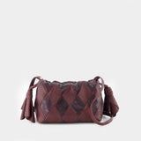Cloud 91 Small Clutch Bag - Zimmermann - Leather - Bordeaux