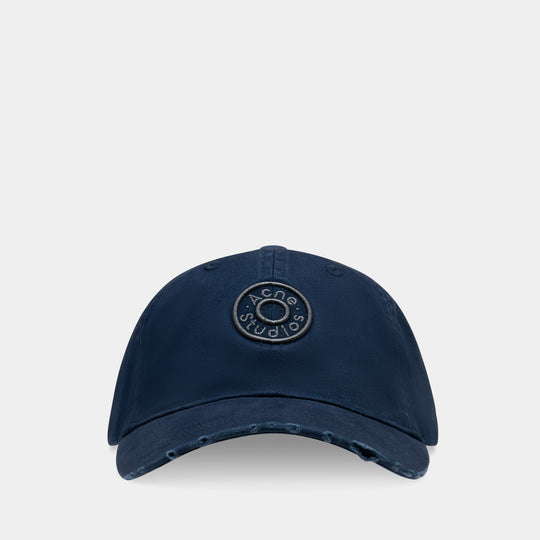 Cap - Acne Studios - Cotton - Blue
