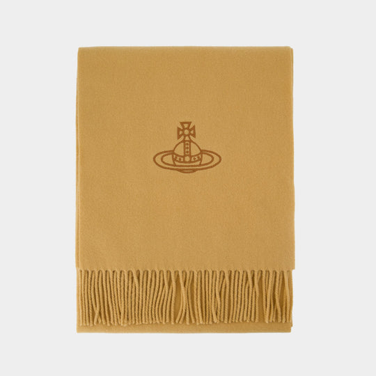 30x236 Scarf - Vivienne Westwood - Wool - Beige