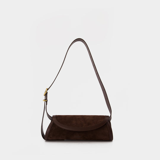 Cannolo Small Shoulder Bag - Jil Sander - Leather - Brown