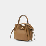 Romy Mini Purse - Tory Burch - Leather - Beige