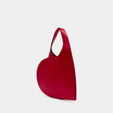 Double Heart Shopper Bag - Coperni - Leather - Red