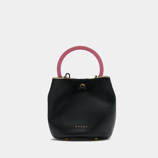 Pannier Purse - Marni - Leather - Black