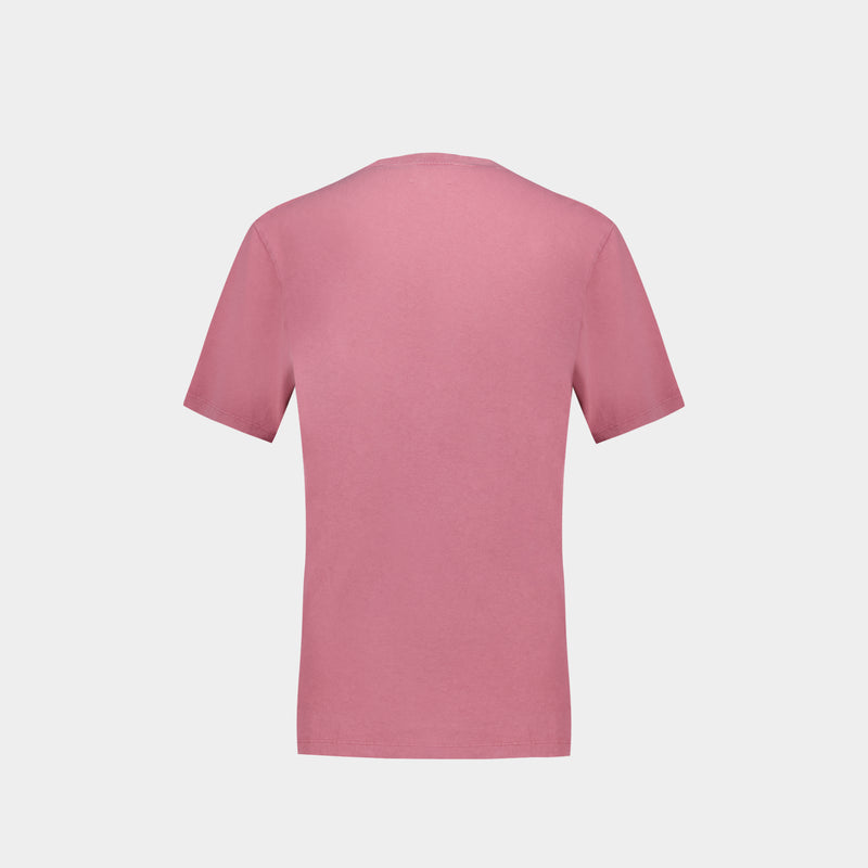 Zewel Gb T-Shirt - Isabel Marant - Cotton - Pink