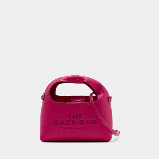 The Micro Sack Crossbody - Marc Jacobs - Leather - Pink