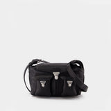 Mini Soft Gear Crossbody - Lemaire - Leather - Black