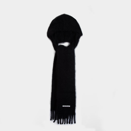 Fn Ux Accs000194 Scarf - Acne Studios - Wool - Black