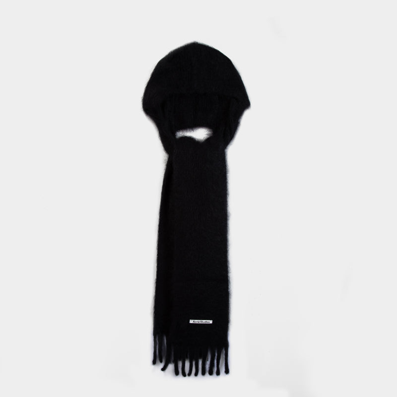 Fn Ux Accs000194 Scarf - Acne Studios - Wool - Black