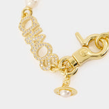 Chaos Pearl Bracelet - Vivienne Westwood - Metal - Gold