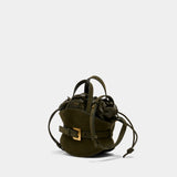 Shuffle Mini Bag - Balmain - Leather - Green