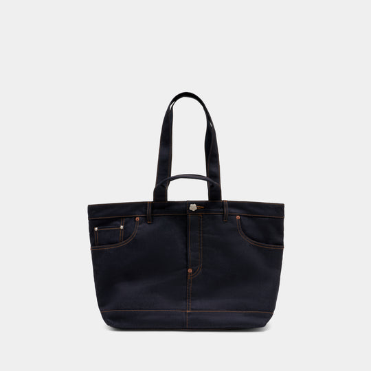 Tote bag - Kenzo - Cotton - Dark Blue