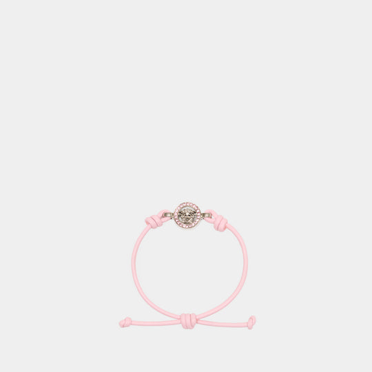 Strass Bracelet - Versace - Metal - Pink