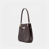 Lee Radziwill Bucket Purse - Tory Burch - Leather - Brown