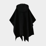 Cape St Solid 2 Check - Burberry - Cashmere - Black