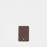 Cara Passport Holder - By Malene Birger - Cotton - Brown