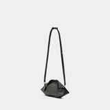 Manta Clutch - Alexander McQueen - Leather - Black