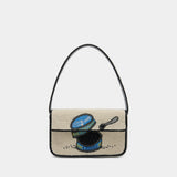 Tommy Beaded Shoulder Bag - Staud - Viscose - Multicolor